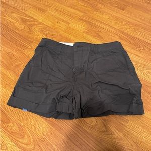 Social Standard Poplin Roll Tab Short